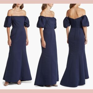 wedding rose gold bridesmaid dresses Aquila Strapless Fitted Bridesmaid Dress with Leg Slit